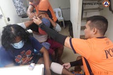 Filipinas dice que 3 pescadores resultaron heridos por cañones de agua chinos en atolón disputado