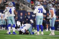 Dak Prescott se queda sin palabras mientras los Cowboys enfrentan la eliminación de playoffs