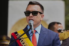 Presidente de Ecuador defiende gestión en seguridad en medio de críticas por violencia en ascenso