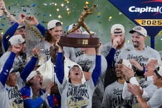 Los Dodgers, campeones de la Serie Mundial recibirán 484.748 de participación