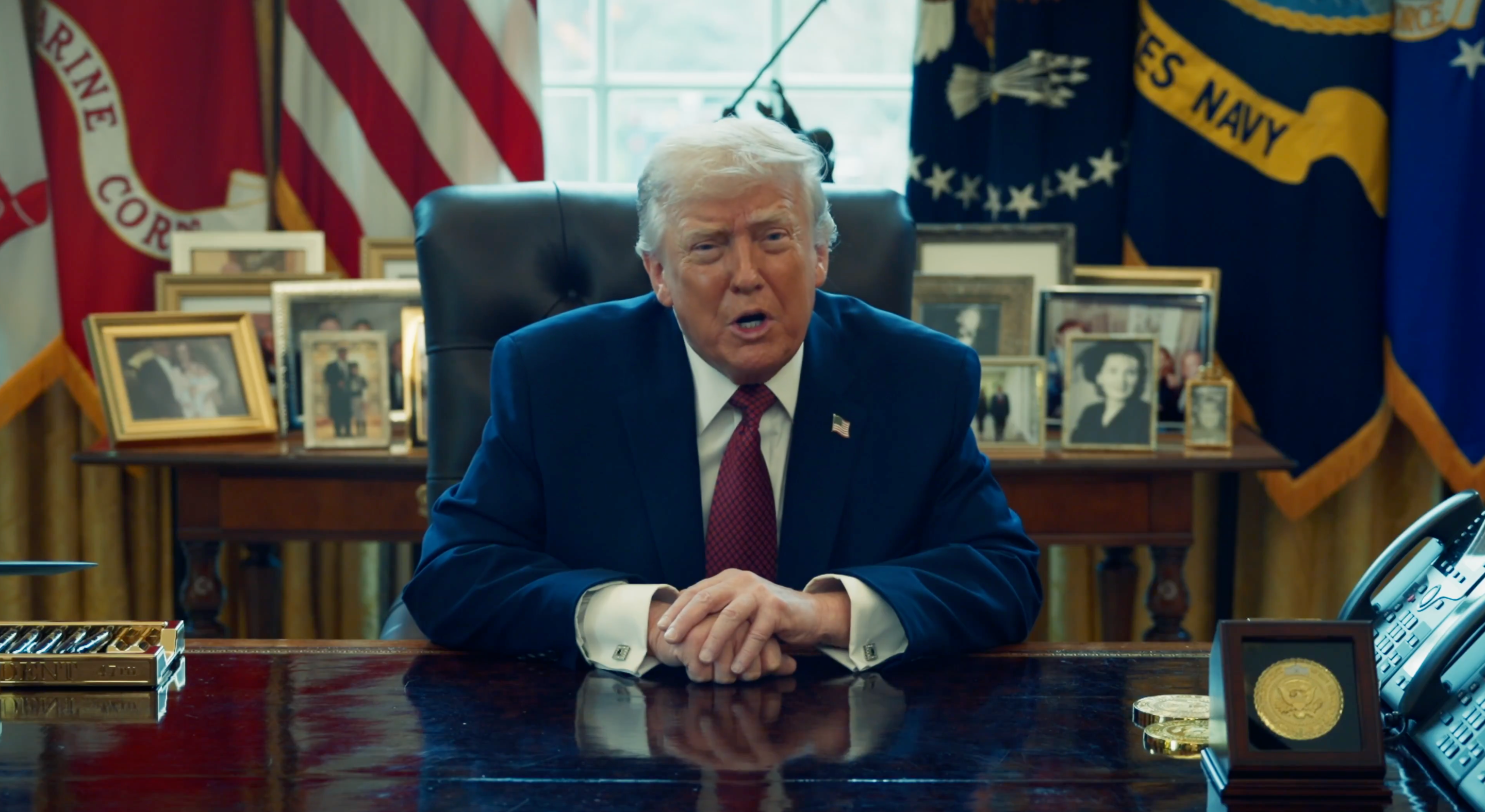 Trump lanza “Patriot Games” y las redes estallan en burlas tras su anuncio