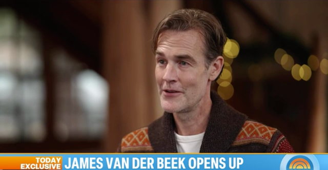 <p>James Van Der Beek en el programa <em>Today</em></p>