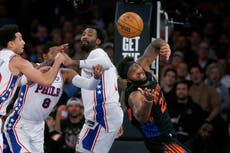 Maxey y Edgecombe ayudan a que 76ers condenen a Knicks a su 2da derrota como locales en la campaña
