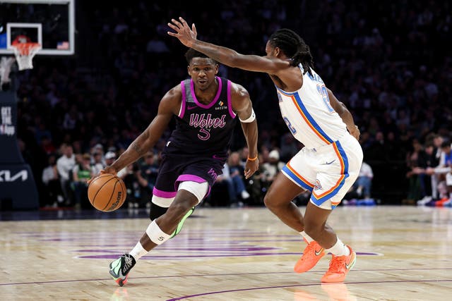 THUNDER TIMBERWOLVES