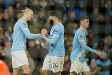 Haaland continúa prolífico ante el gol y marca dos en victoria 3-0 del City ante West Ham