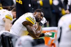 DK Metcalf de los Steelers lanza manotazo a fanático de Lions tras intercambiar palabras