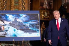 Trump anuncia planes para un nuevo "acorazado" de la Armada