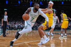 Jaylen Brown anota 31 puntos en la victoria de los Celtics 103-95 sobre los Pacers