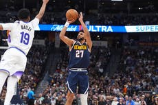 Nuggets rápidamente toman ventaja y aplastan 135-112 al Jazz