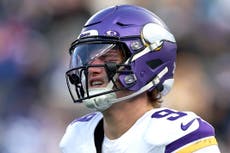 Brosmer será titular como QB con Vikings ante Lions, McCarthy presenta fractura