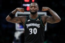 Timberwolves vencen por primera vez a Towns en triunfo 115-104 sobre Knicks