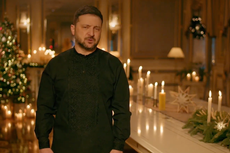 Zelenski parece desear la muerte a Putin en su mensaje de Navidad