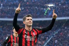 Pulisic cierra 2025 con un gol para el AC Milan y espera más con EEUU en Mundial 2026