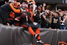 Ja'Marr Chase anota dos touchdowns en la victoria de Bengals 37-14 sobre Cardinals
