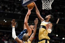 Sarr y McCollum llevan a los Wizards a su segunda victoria sobre Grizzlies en nueve días, 116-112