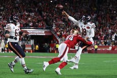 Dolorosa derrota de Bears ante 49ers les cuesta el primer puesto en los playoffs de la NFC