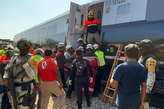 <p>El incidente detuvo el tráfico a lo largo de la línea ferroviaria que conecta el océano Pacífico con el Golfo de México.</p>