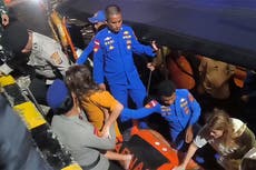 Recuperan cuerpo de familiar de entrenador español tras naufragio en Indonesia