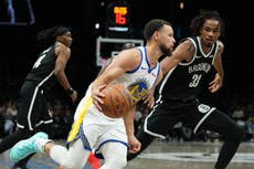 Curry y Butler lideran a los Warriors en victoria 120-107 sobre los Nets