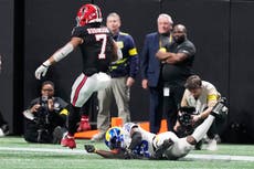 Bijan Robinson logra el TD terrestre más largo de los Falcons y lidera en yardas totales del equipo