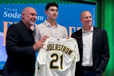 Atléticos anuncian acuerdo con Soderstrom en su futura casa de Las Vegas