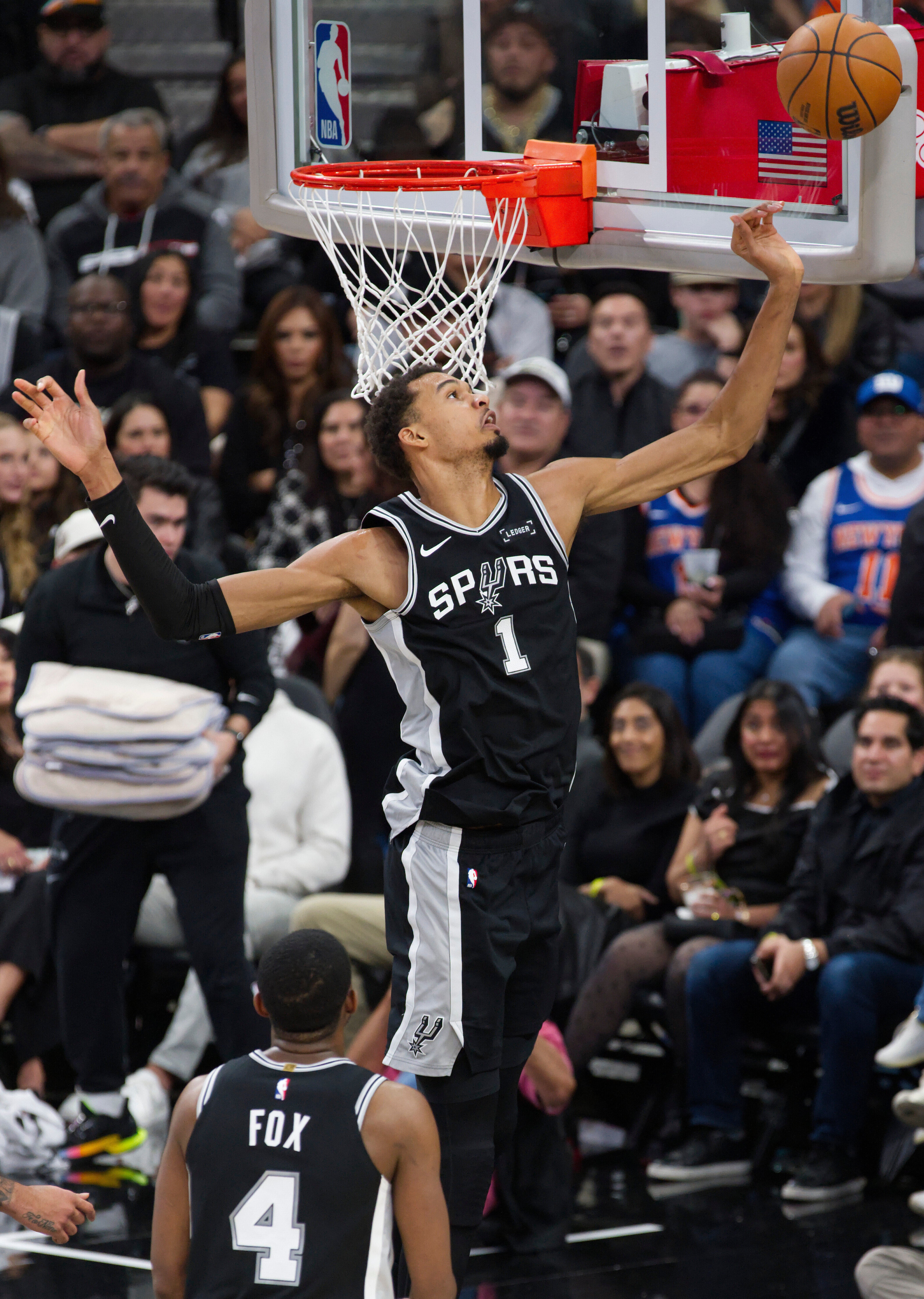 SPURS-WEMBANYAMA LESIÓN