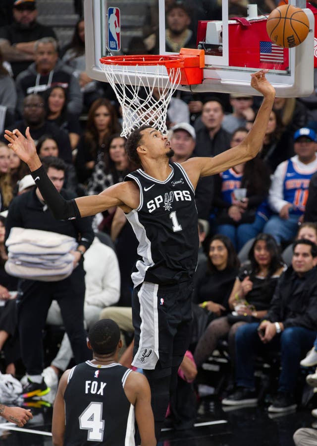 SPURS-WEMBANYAMA LESIÓN