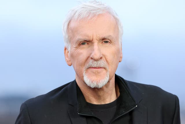 <p>James Cameron fotografiado el 4 de diciembre</p>