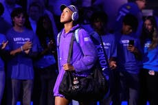 Naomi Osaka disputa la United Cup en Perth a pesar de sentirse enferma