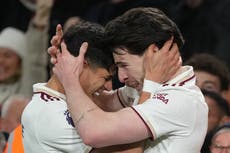 Arsenal se recupera con doblete de Rice y vence al Bournemouth en la Liga Premier