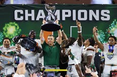 Mario Cristobal minimiza expectativas de Miami mientras se prepara para el Fiesta Bowl