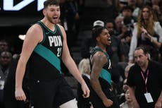 Deni Avdija logra triple-doble y Trail Blazers vencen a Spurs por 115-110