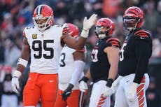 Myles Garrett establece récord de capturas en una temporada de NFL con su captura número 23