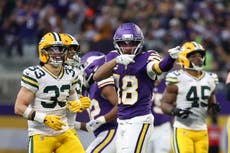 Vikings vencen 16-3 a Packers para su 5ª victoria seguida y McCarthy se lesiona nuevamente