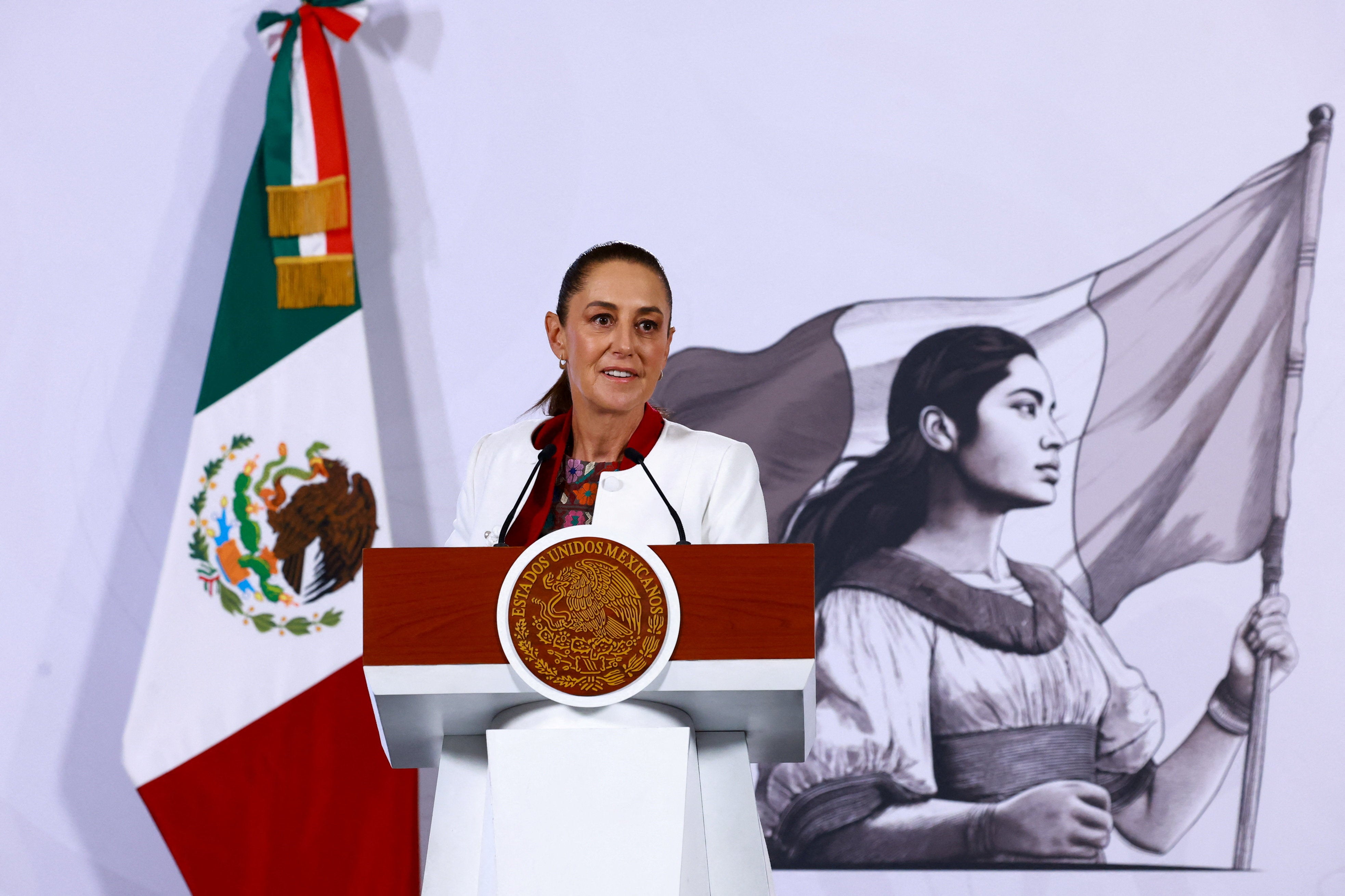 La presidenta Claudia Sheinbaum dijo que las autoridades investigan si empleados de Vizsla Silver tienen alguna “responsabilidad” en el incidente