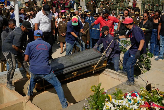 VENEZUELA-EEUU-FUNERALES