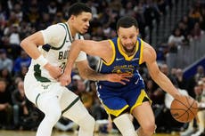 Stephen Curry y Jimmy Butler lideran a Warriors en victoria 120-113 sobre Bucks