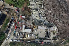 Montón de basura colapsa en vertedero en Filipinas y sepulta y atrapa a 38 personas; hay 1 muerto