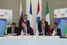 Líbano firma acuerdo de exploración de gas con consorcio internacional