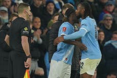 Macclesfield sorprende en la Copa FA y elimina al campeón defensor Crystal Palace, Man City anota 10