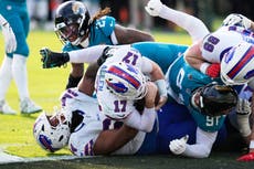 Josh Allen inspira en la victoria de los Bills en la ronda de comodines en casa de los Jaguars