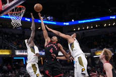 Ingram y Barnes impulsan rápido inicio en victoria de Raptors 115-101 sobre Pacers