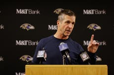 John Harbaugh y Giants negocian convenio para nombrarlo su entrenador, según fuentes de AP