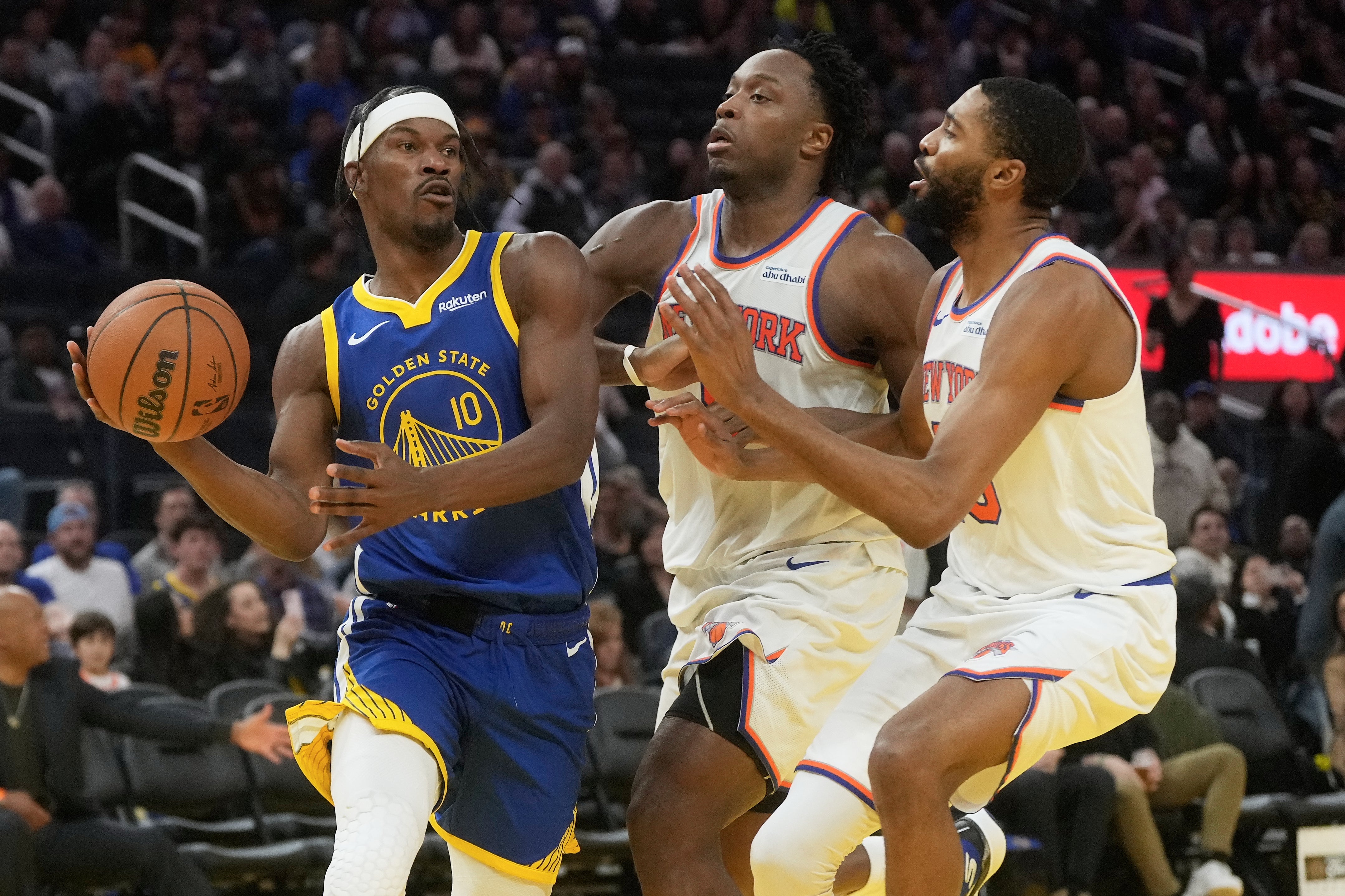 Butler, Curry y Moody dan a Warriors 3 anotadores con 20 puntos en victoria 126-113 sobre Knicks