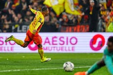 Francia: Wesley Saïd lidera al líder Lens a su décima victoria consecutiva