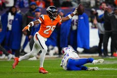 Broncos vencen a Bills 33-30 tras intercepción de McMillian y avanzan por título de AFC