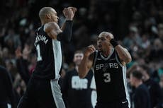 Wembanyama ayuda a Spurs, que vencen a Wolves pese a 55 puntos de Edwards