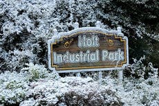 Cae nieve en noroeste de Florida por segundo año consecutivo