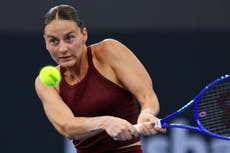 Kostyuk confirma lesión de tobillo tras perder en primera ronda del Abierto de Australia