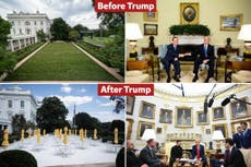 Trump rediseña la Casa Blanca como si fuera su propio hotel de lujo